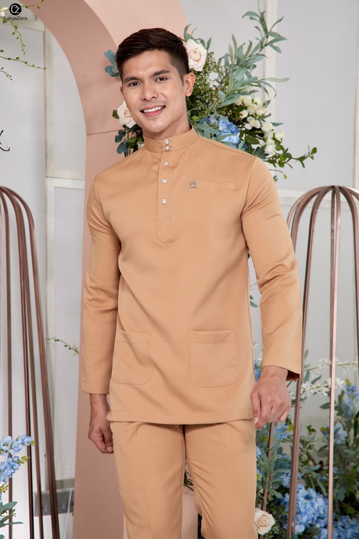 Baju Melayu Yusoff - Choc Brown